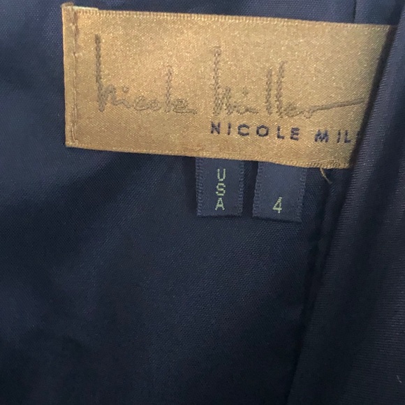 Nicole Miller Black Strapless Prom, Party, Cocktail Dress Read Description - Picture 8 of 13